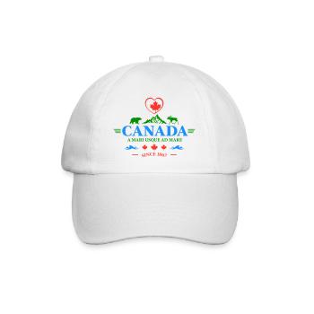 Kanada Vancouver Montreal Toronto Maple Leaf Bären - Baseballkappe - Weiß/Weiß - Vorne