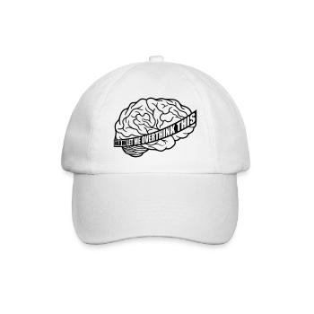 Permettez-moi d’exagérer - Casquette classique - blanc/blanc - Devant