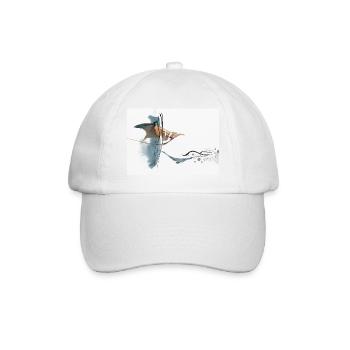 Percer à travers minimal, abstrait - Casquette classique - blanc/blanc - Devant