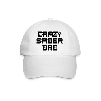 Drôle Crazy Spider Dad Pet Spider Propriétaire - Casquette classique - blanc/blanc - Devant
