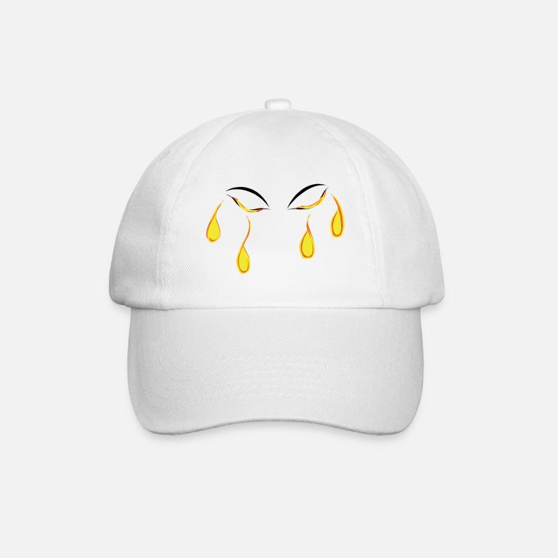 OJOLAGRIMAS SPAIN - Baseball Cap - white/white
