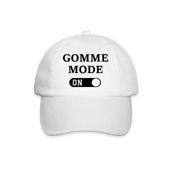 GOMMEMODE 2 - Baseball Cap - white/white - Front