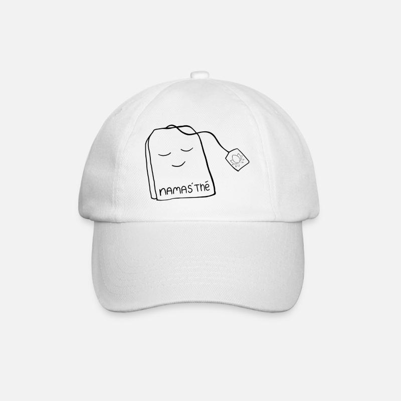 Namas'thé - Baseballkappe - Weiß/Weiß