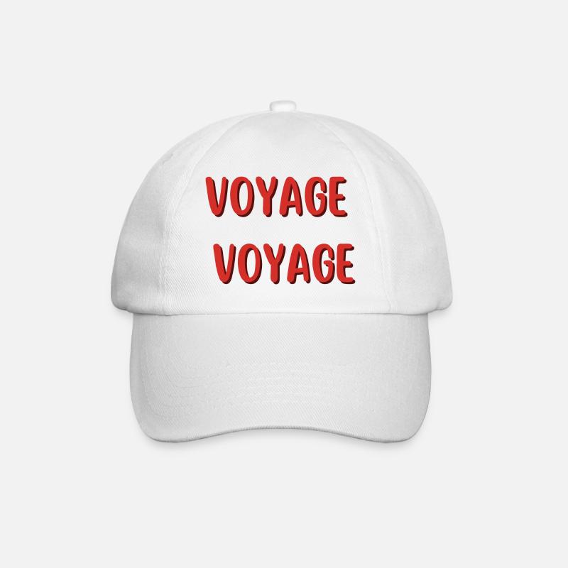 Voyage voyage - Casquette classique - blanc/blanc