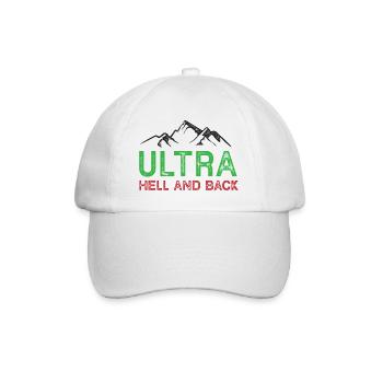 Ultra Running - Enfer et retour - Casquette classique - blanc/blanc - Devant