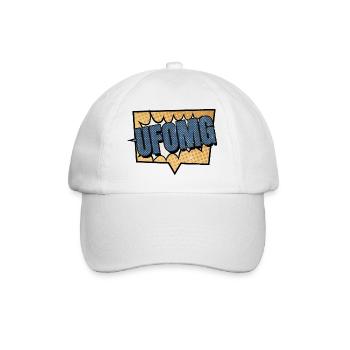 ass hoodies and sweatshirts area 51 raid - Baseball Cap - white/white - Front