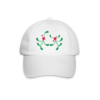Paires de gui - Casquette classique - blanc/blanc - Devant