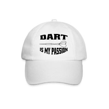 Darts Darts Slogan Darts Player Gift - Casquette classique - blanc/blanc - Devant