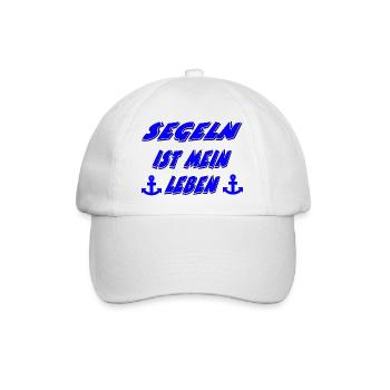 Segeln - Baseballkappe - Weiß/Weiß - Vorne
