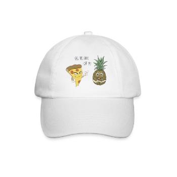 Get the fuck off me - Baseball Cap - white/white - Front