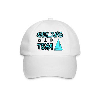 Segeln - Baseballkappe - Weiß/Weiß - Vorne