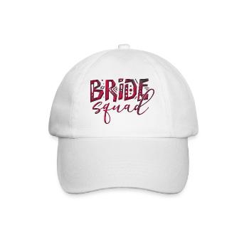 Bride bride wedding stag party bridesmaid party stag party - Baseball Cap - white/white - Front