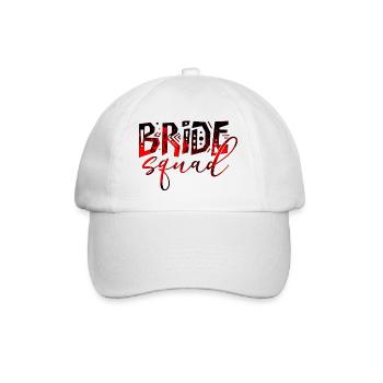 Bride bride wedding stag party bridesmaid party stag party - Baseball Cap - white/white - Front