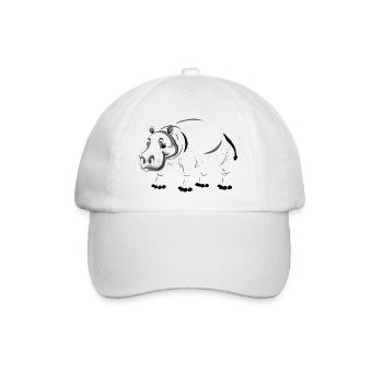 Safari Zoo Animal Safari Zoo - Baseball Cap - white/white - Front