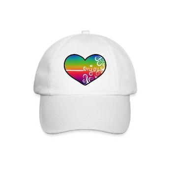 enjoyheart - Casquette classique - blanc/blanc - Devant