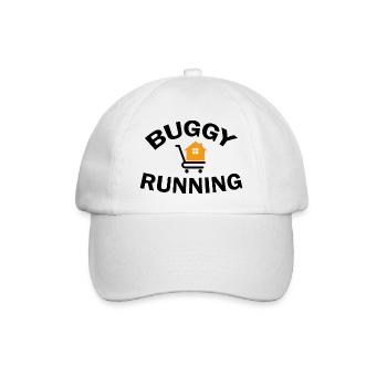 Biking Running Marathon Triathlon Bike - Baseball Cap - white/white - Front
