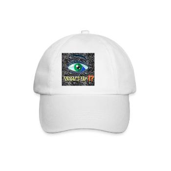 What's up !? - Club WoW - 2023 - Baseballkappe - Weiß/Weiß - Vorne