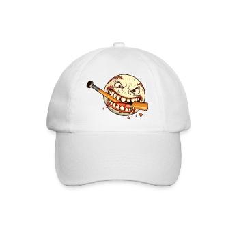 Baseball Baseball Player Baseball Team Baseballer - Baseball Cap - white/white - Front