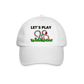 Jeu de société Chess Backgammon Game Night - Casquette classique - blanc/blanc - Devant