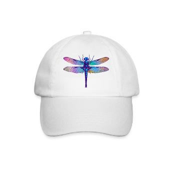 Dragonfly - Baseball Cap - white/white - Front