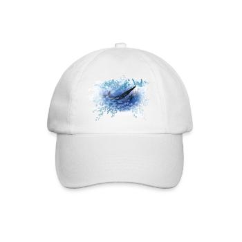 Whale VI PIX - Baseball Cap - white/white - Front