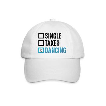 Dancing Dance Music - Baseball Cap - white/white - Front