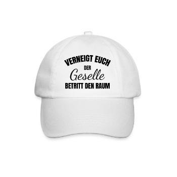 Handwerker Handyman Handwerk Werkzeug - Baseballkappe - Weiß/Weiß - Vorne