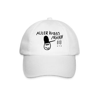 Krassmann - Baseballkappe - Weiß/Weiß - Vorne