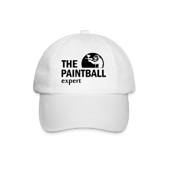 Paintball Airsoft - Baseball Cap - white/white - Front