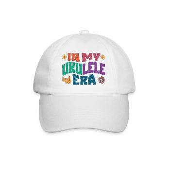 In my Ukulele Era - Baseball Cap - white/white - Front