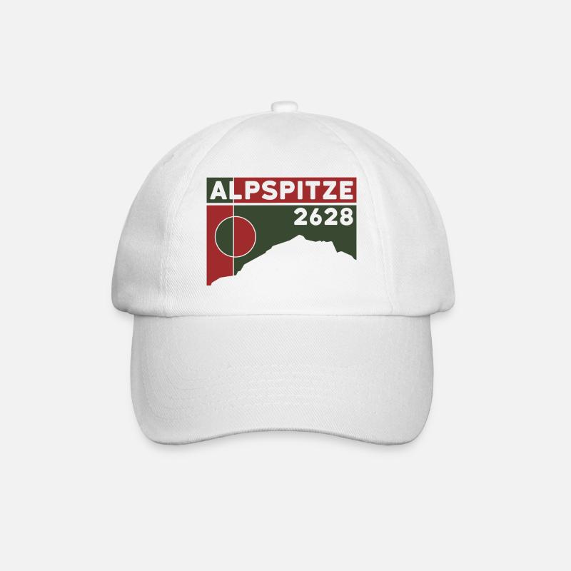 Alpspitze Höhe Hike via ferrata Nesselwang - Baseball Cap - white/white