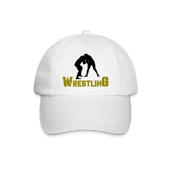 wrestling - Baseballkappe - Weiß/Weiß - Vorne