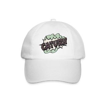 Physics Happy Earth Astronomy Humor Art - Baseball Cap - white/white - Front