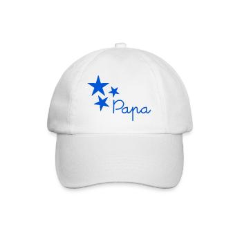 CHRISTMAS. YEAR. ANNIVERSARY. RETIREMENT. DAD. MAMAM. - Baseball Cap - white/white - Front
