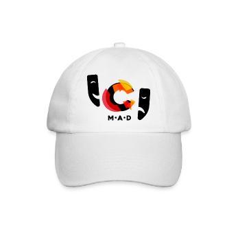 Chaos Music and Drama - Baseball Cap - white/white - Front