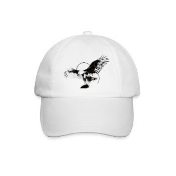 Eagle - Baseballkappe - Weiß/Weiß - Vorne