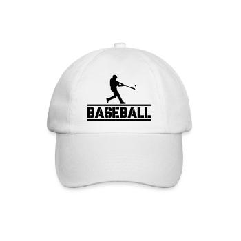 Baseball 01 - Casquette classique - blanc/blanc - Devant