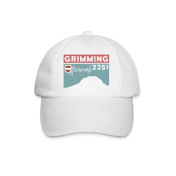 High Grimming Finisher Altitude Hike Dachstein - Baseball Cap - white/white - Front
