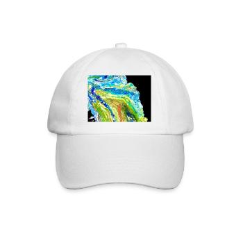 crocodile to heaven - Baseball Cap - white/white - Front