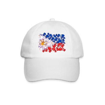 Philippines drapeau philippin fierté je cadeau - Casquette classique - blanc/blanc - Devant