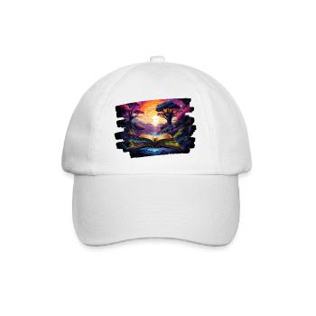Lumière de l’imagination - Casquette classique - blanc/blanc - Devant