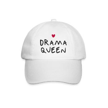 Queen Drama - Baseball Cap - white/white - Front