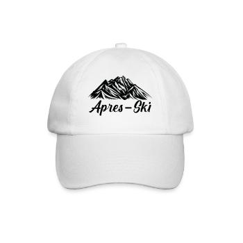 Ski Motif de ski pour les skieurs Skieurs - Casquette classique - blanc/blanc - Devant