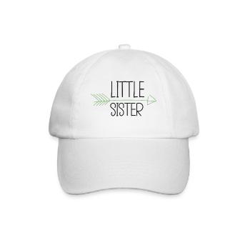 Little sister - Petite Sœur - Casquette classique - blanc/blanc - Devant