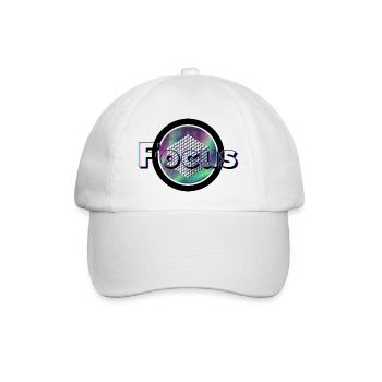 Focus - Geometric Vision - Baseball Cap - white/white - Front