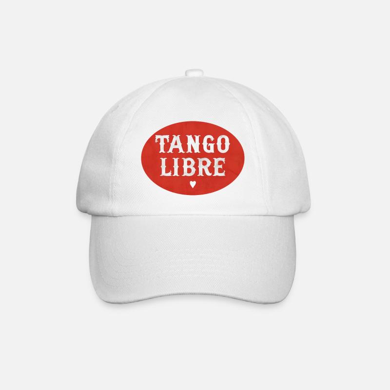 TANGO LIBRE - Baseball Cap - white/white