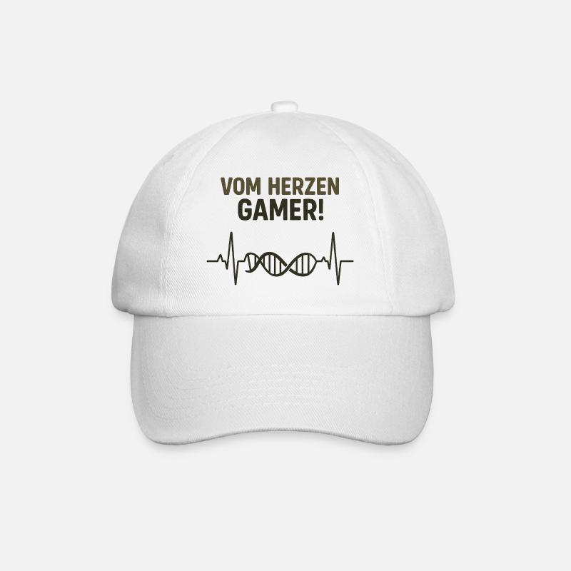 ADN du joueur - Casquette classique - blanc/blanc