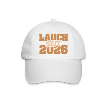 2026 - Baseball Cap - white/white - Front