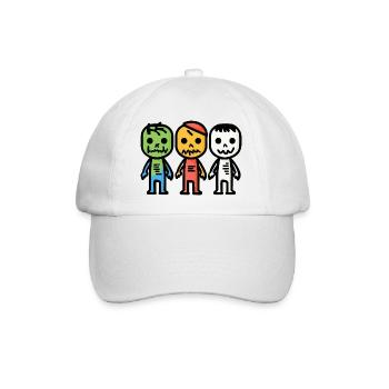 Zombies Halloween - Baseball Cap - white/white - Front