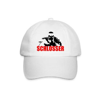 Schlosser - Baseballkappe - Weiß/Weiß - Vorne